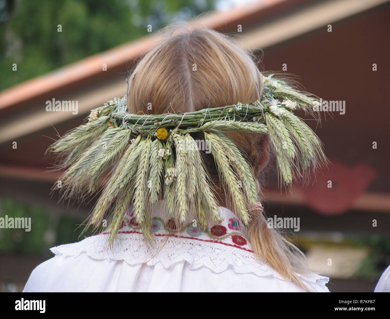 Folk Festival à Võru Estonie Europe Banque D'Images