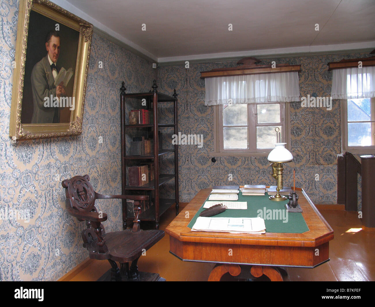 Fr. R. Kreutzwald Memorial Museum, Tallinn, Estonie, Europe Banque D'Images