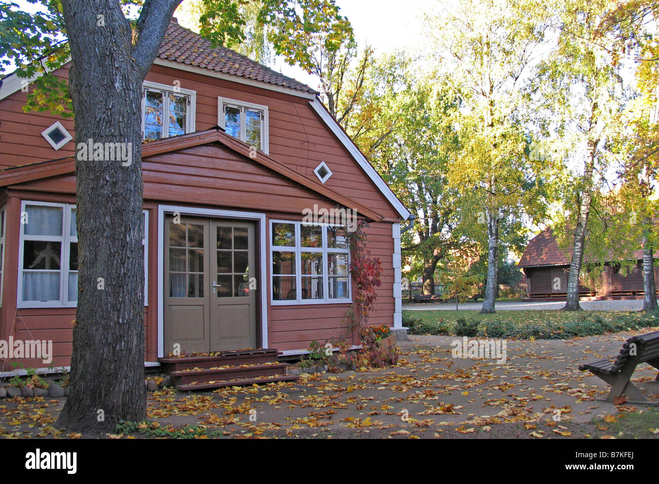 Fr.R. Kreutzwald Memorial Museum, Tallinn, Estonie, Europe Banque D'Images
