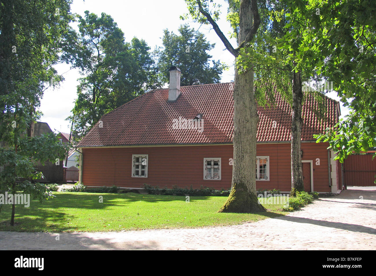 Fr.R. Kreutzwald Memorial Museum, Tallinn, Estonie, Europe Banque D'Images