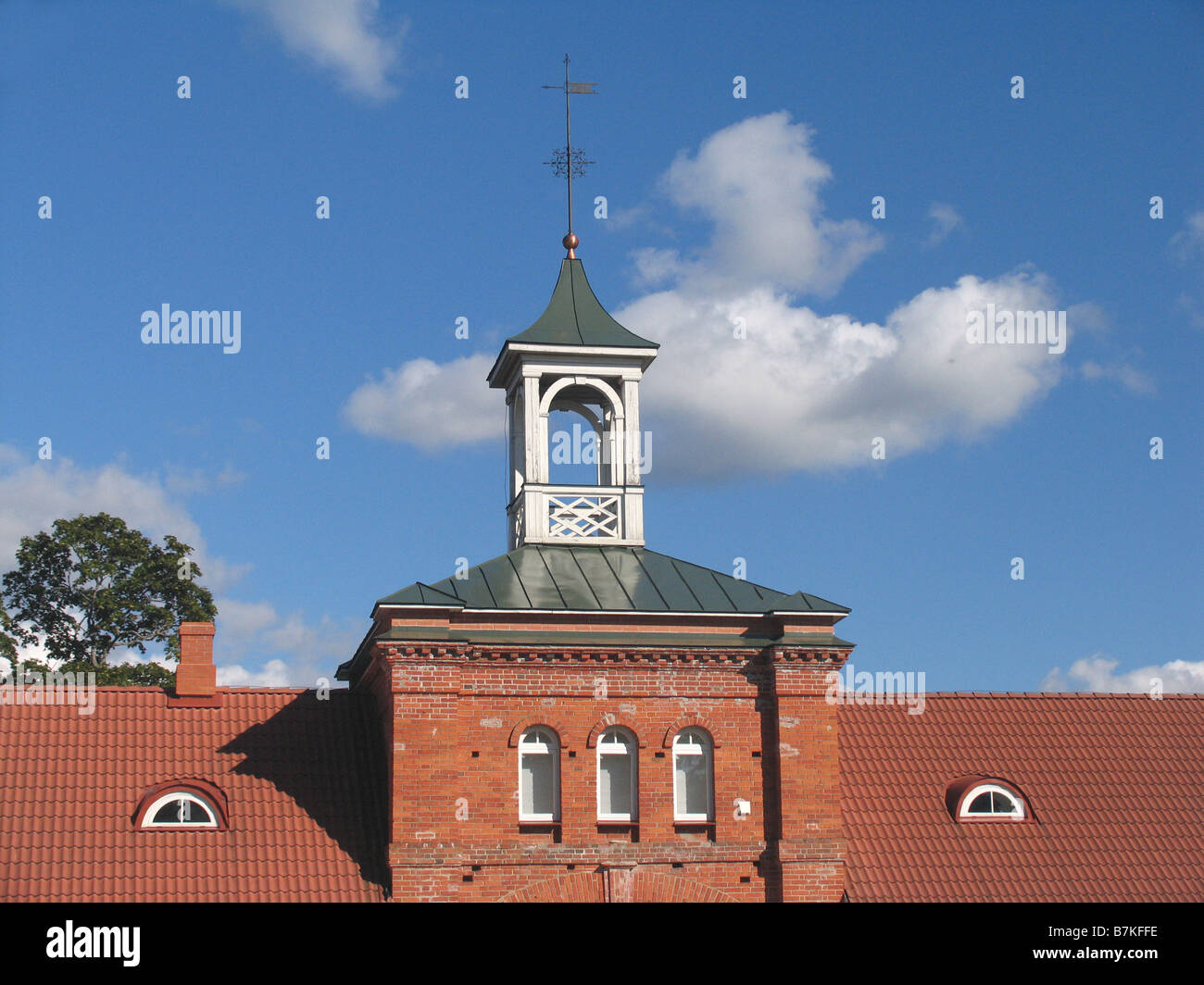 Ruusmäe Estonie Europe Comté Võru Manor Banque D'Images