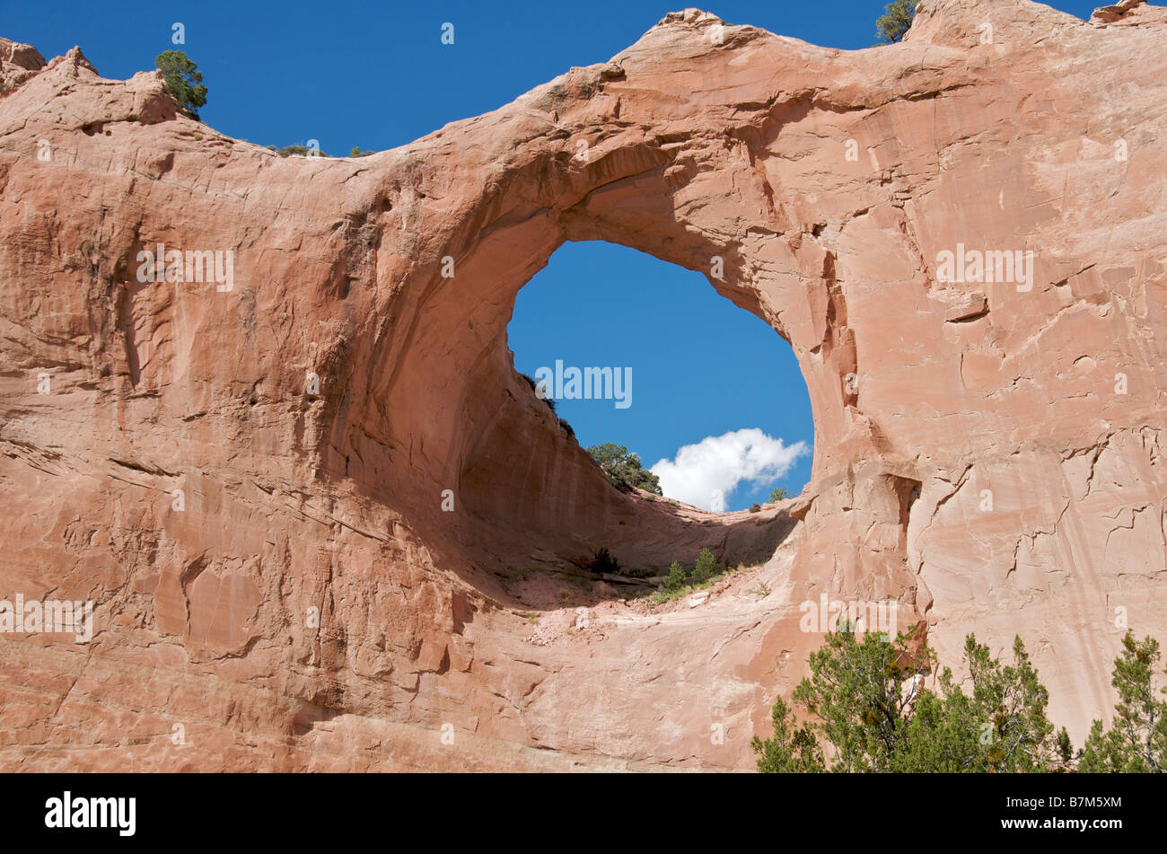 Arch Rock fenêtre Arizona USA Banque D'Images