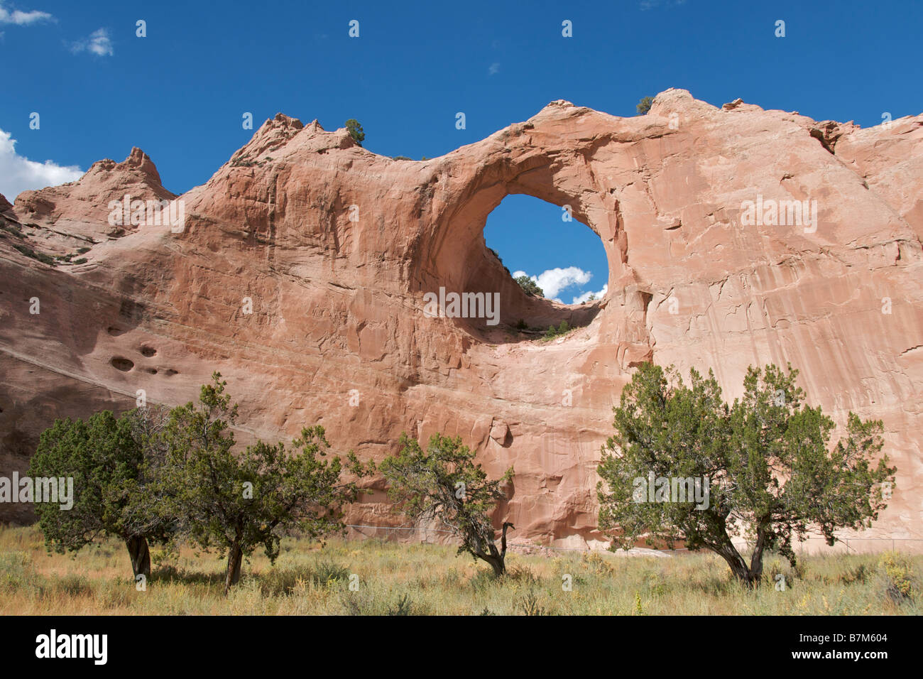 Arch Rock fenêtre Arizona USA Banque D'Images
