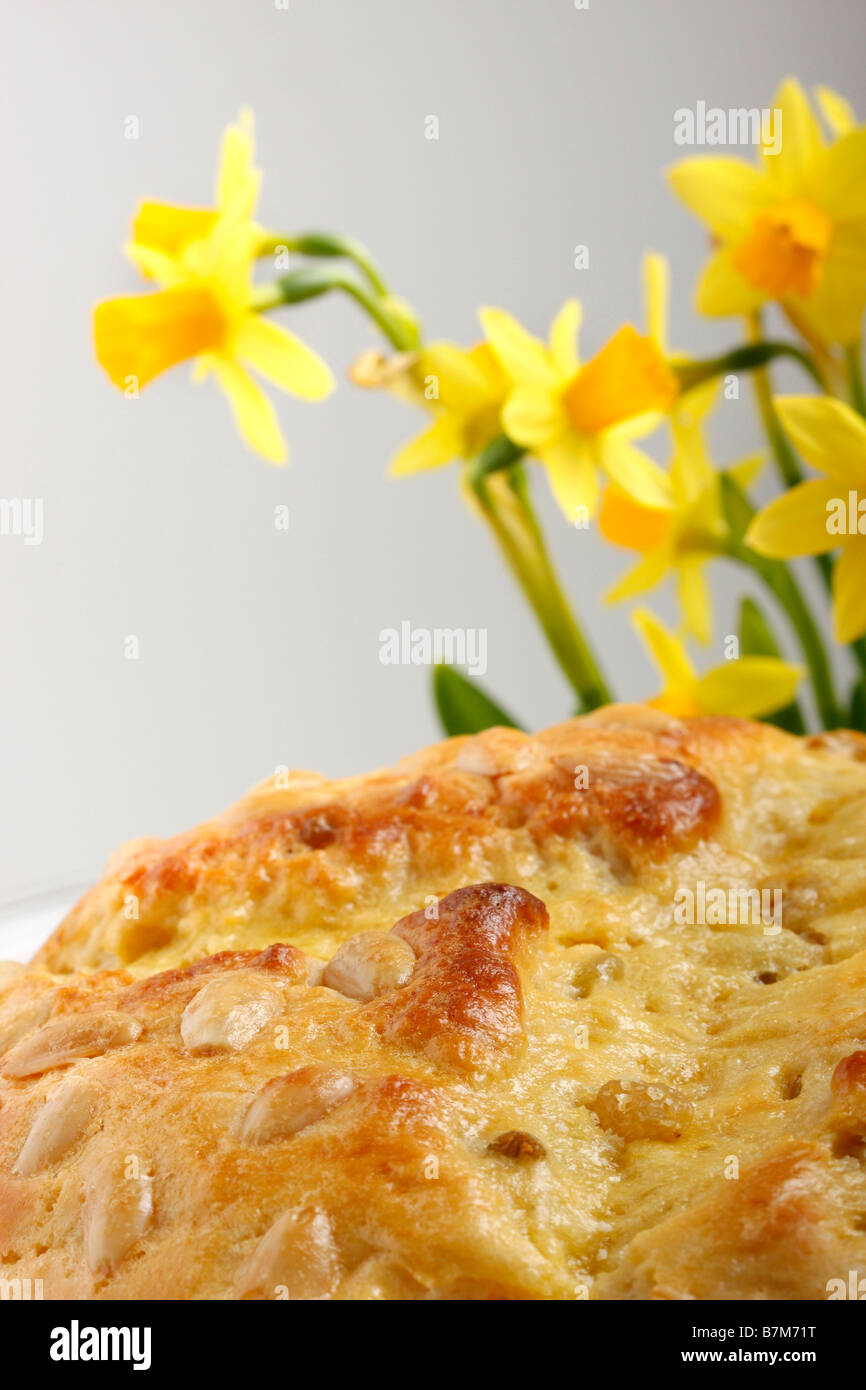 Les vacances de Pâques avec les images de gâteaux traditionnels photos images photographie vente pour sur Alamy format vertical aux USA US haute résolution Banque D'Images