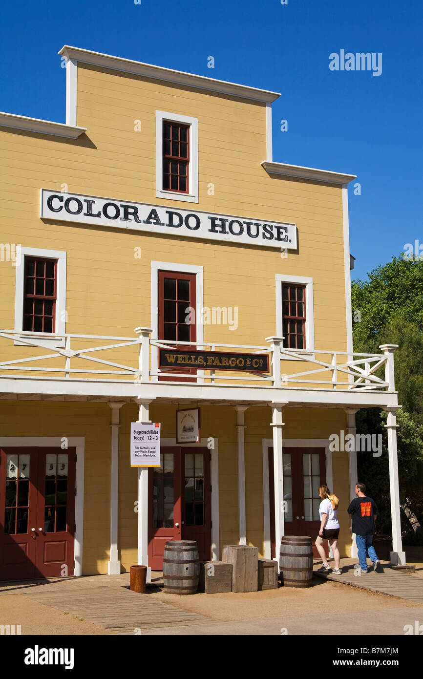 Colorado House Old Town San Diego State Historic Park California USA Banque D'Images