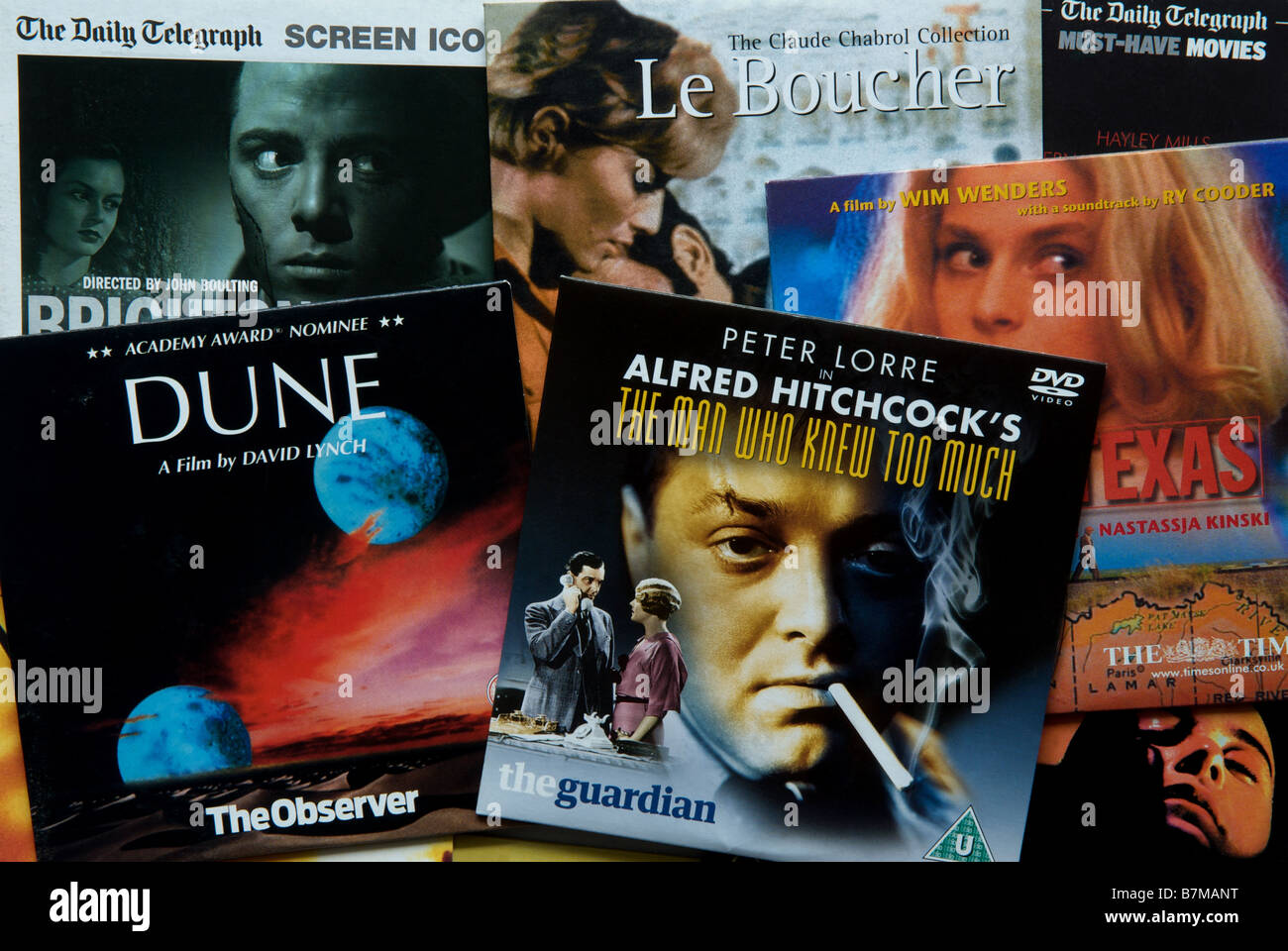Movie collection dvd Banque de photographies et d'images à haute résolution  - Alamy