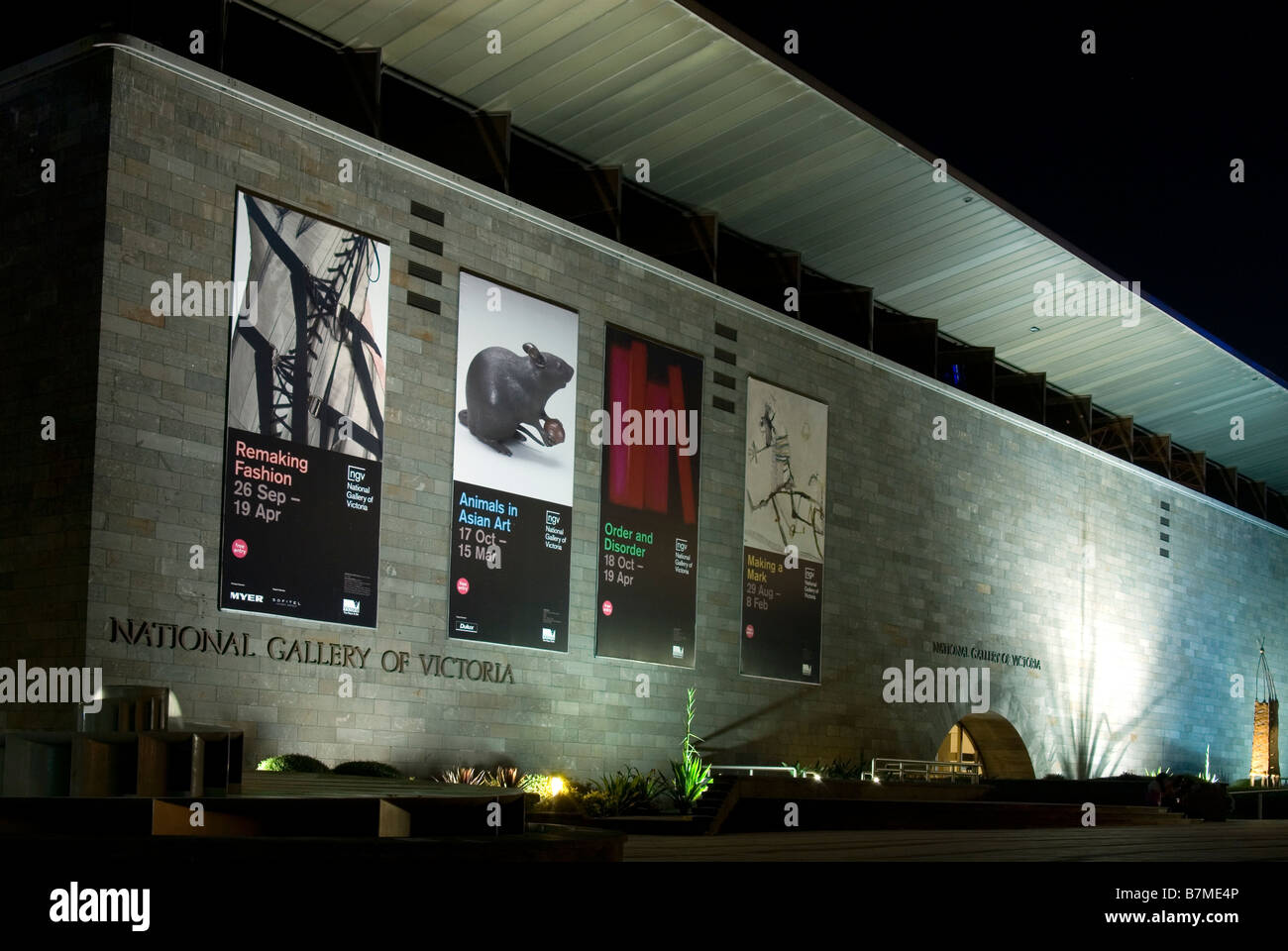 La National Gallery of Victoria, Melbourne, Australie Banque D'Images