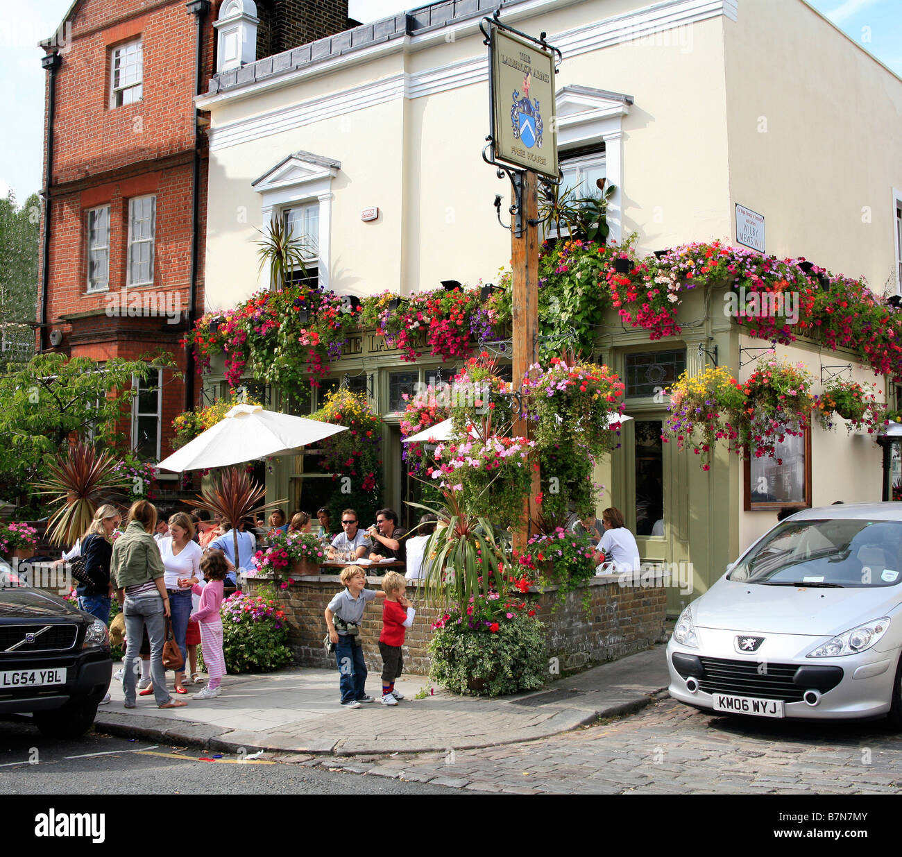 Bras de Ladbroke Pub dans Notting Hill Gate London Banque D'Images