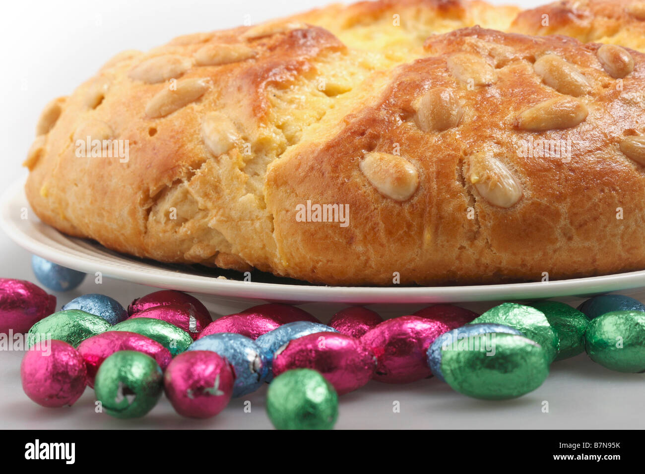 Les vacances de Pâques avec les images traditionnelles de gâteaux photos images photographie vente pour sur alamy horizontal aux États-Unis US haute résolution Banque D'Images