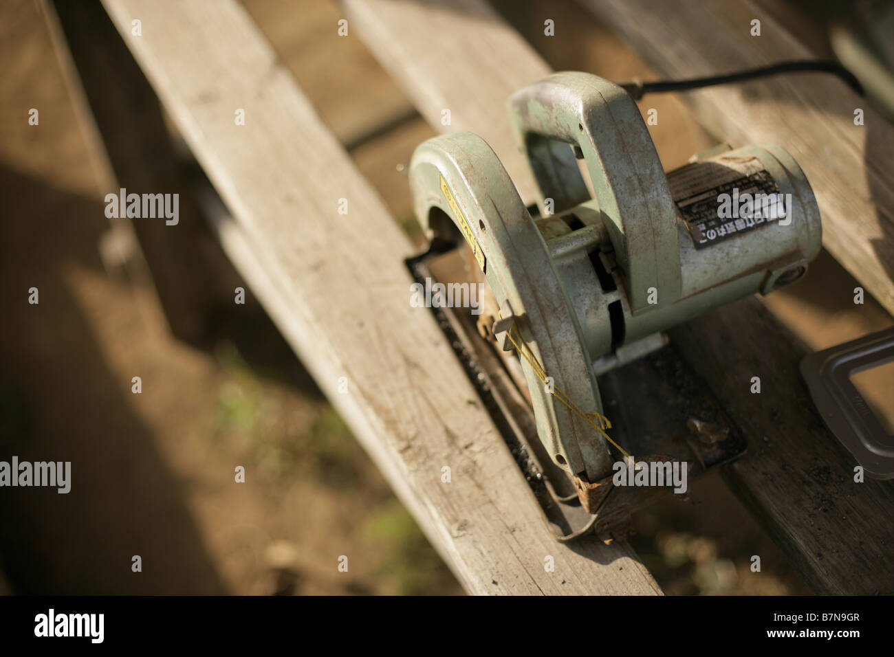 Atelier de menuiserie Banque D'Images