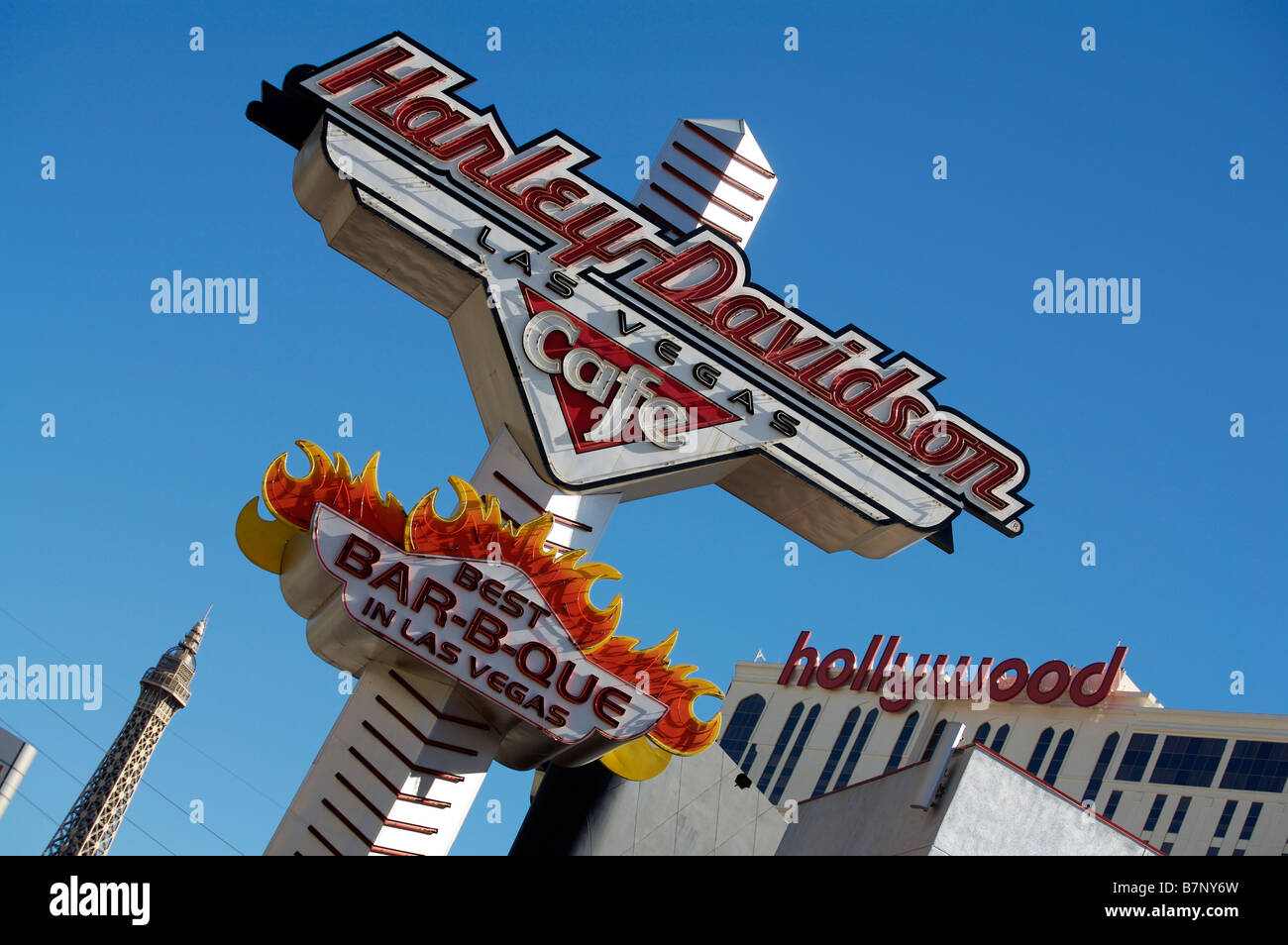 Harley Davidson Cafe Restaurant Las Vegas Banque D'Images