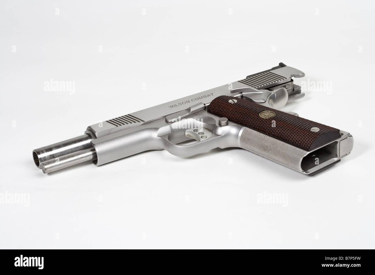 Pistolet style 1911 Banque D'Images