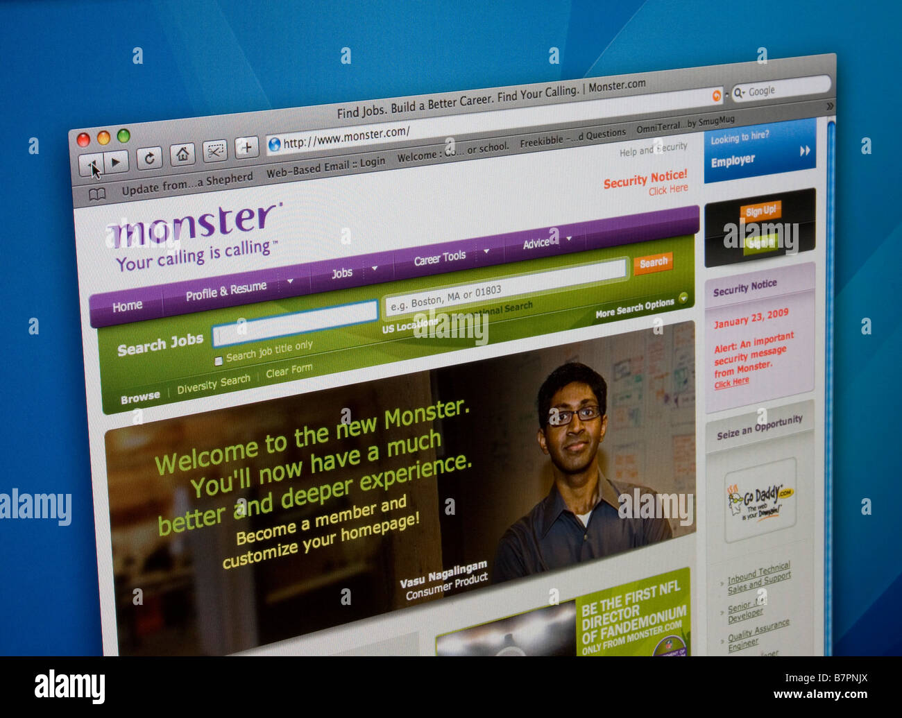 Monster.com jobs Banque de photographies et d'images à haute résolution -  Alamy