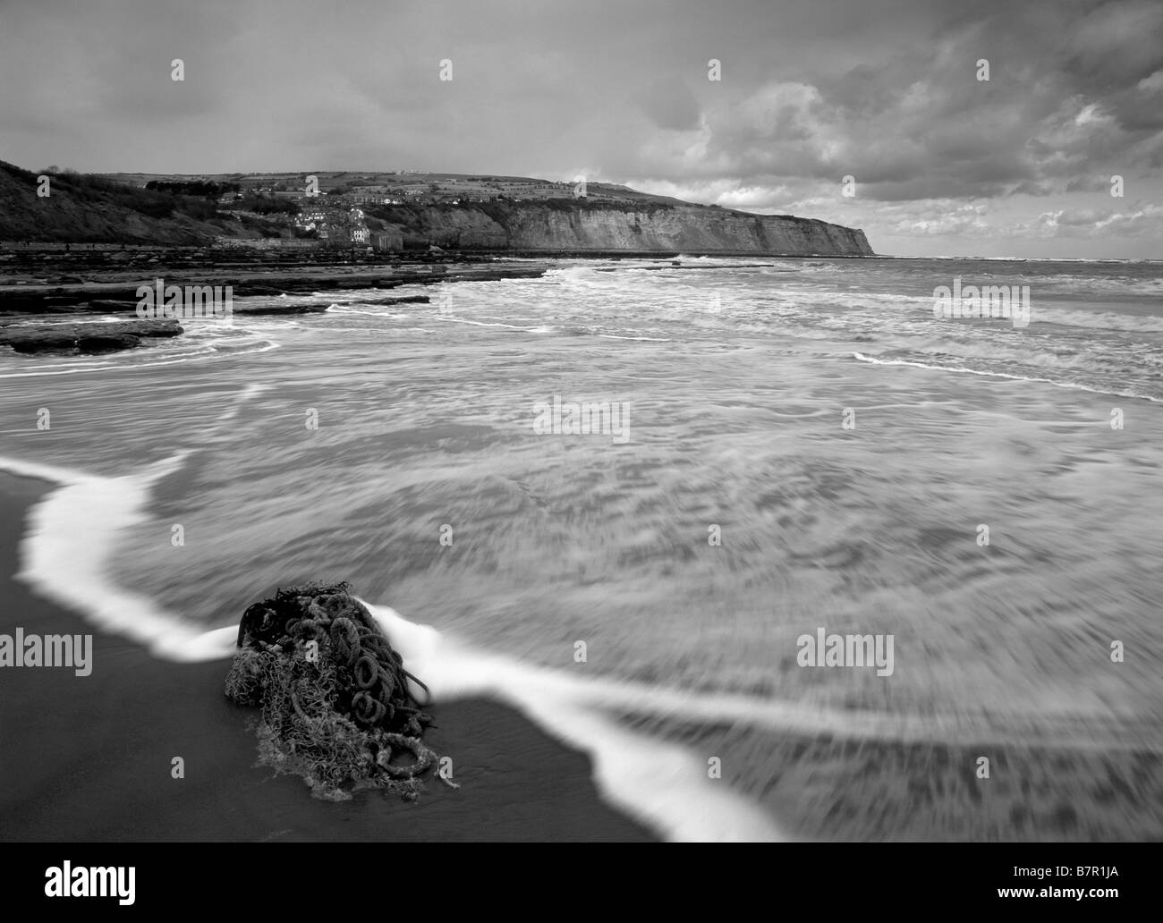 Robin Hoods Bay North York Moors Yorkshire Angleterre Banque D'Images