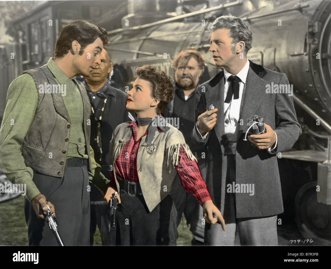 Un billet pour un billet pour tomahawk Tomahawk Année : 1950 USA Dan Dailey, Anne Baxter, Rory Calhoun Réalisateur : Richard Sale Banque D'Images