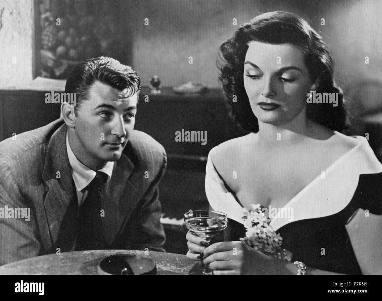 Son type de Femme Année : 1951 USA Robert Mitchum, Jane Russell Réalisateur : John Farrow Banque D'Images