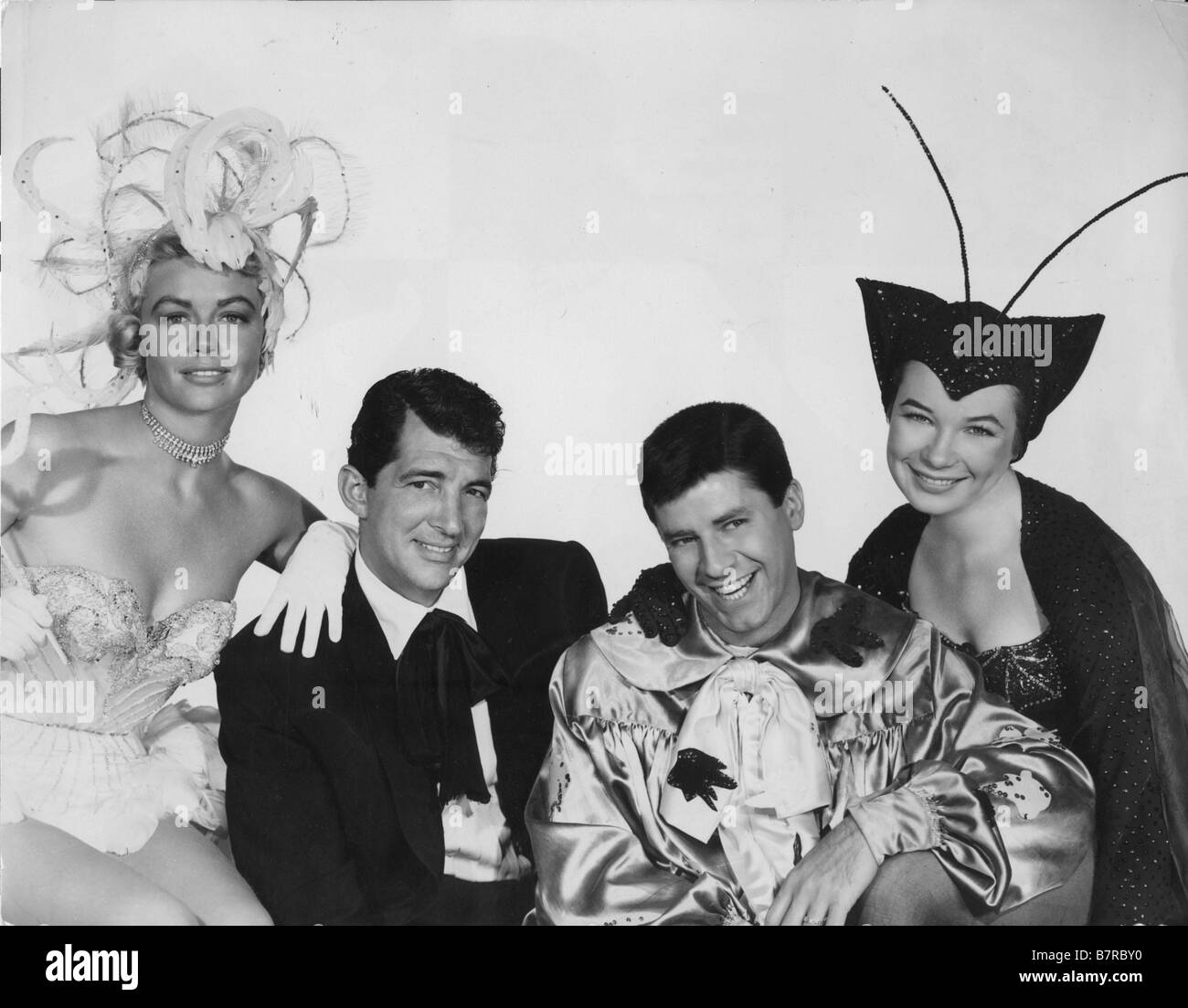 Artistes et modèles Année : 1955 USA Réalisateur : Frank Tashlin Dorothy Malone, Dean Martin, Jerry Lewis, Shirley MacLaine Banque D'Images