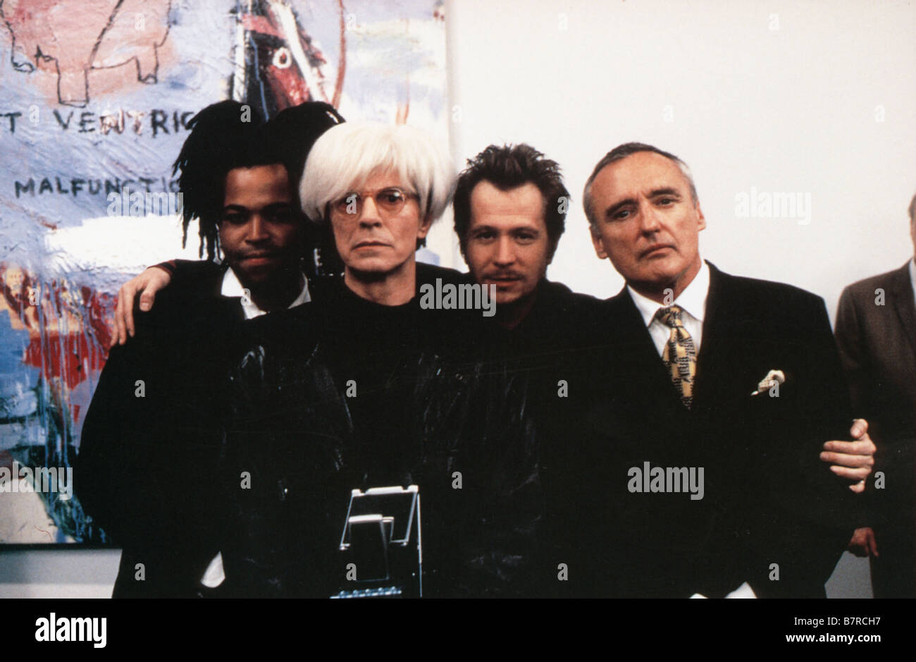 Basquiat Année : 1996 USA David Bowie, Jeffrey Wright, Dennis Hopper, Gary Oldman Réalisateur : Julian Schnabel Banque D'Images