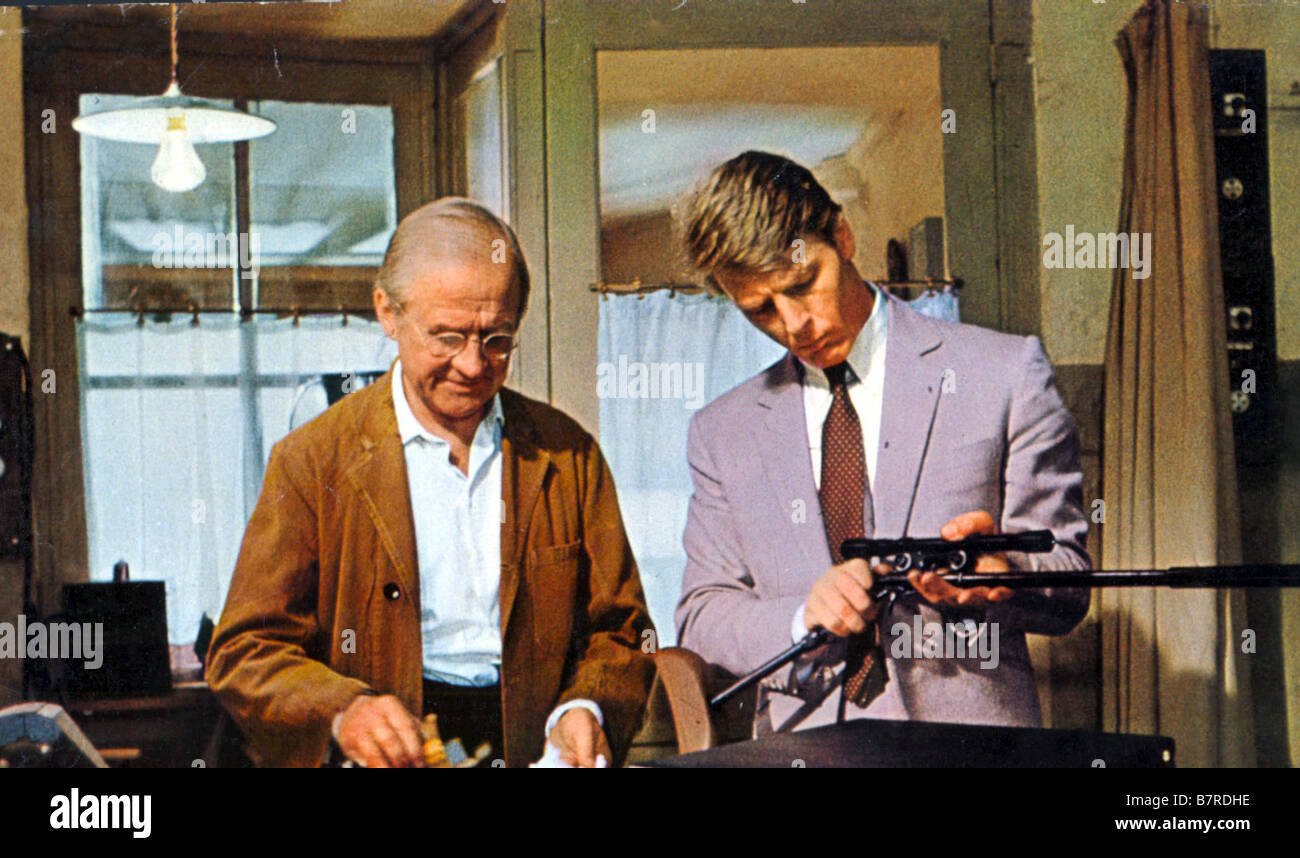 Le jour de l'Année : 1973 Chacal Edward Fox Réalisateur : Fred Zinnemann Banque D'Images