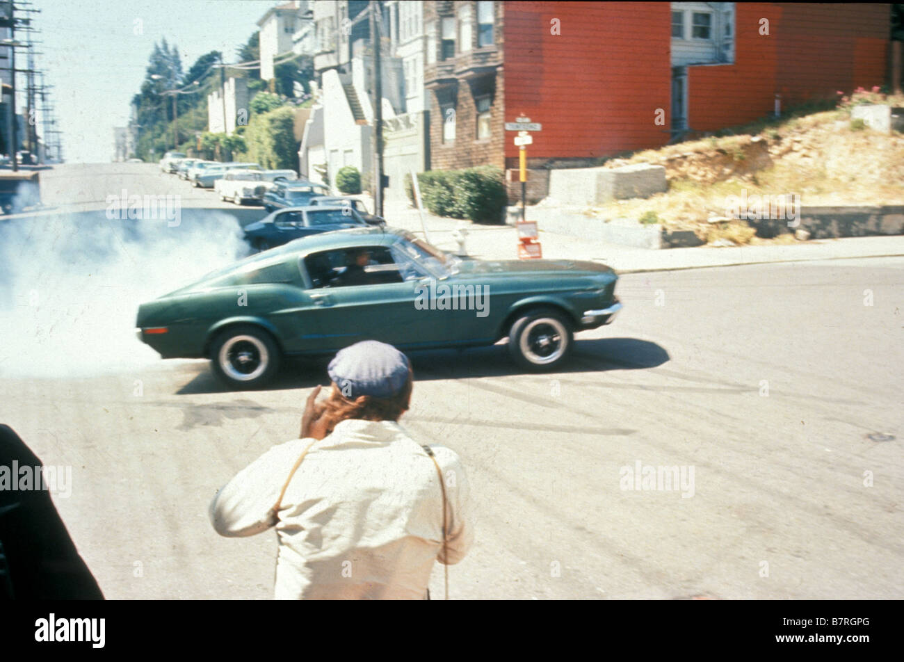 Bullitt Année : 1968 USA Steve McQueen Réalisateur : Peter Yates Banque D'Images