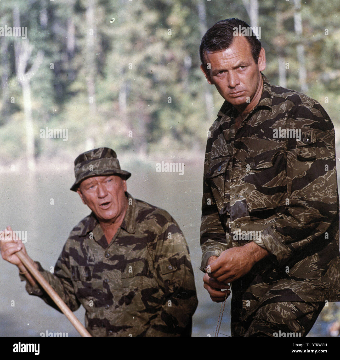 Les Bérets rouges vert les bérets verts Année USA 1968 John Wayne David Janssen Administration Ray Kellogg John Wayne Banque D'Images