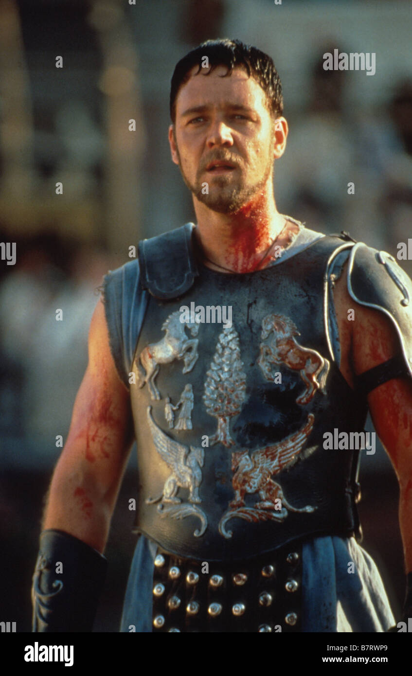Gladiator Année : 2000 USA Russell Crowe Réalisateur : Ridley Scott Banque D'Images