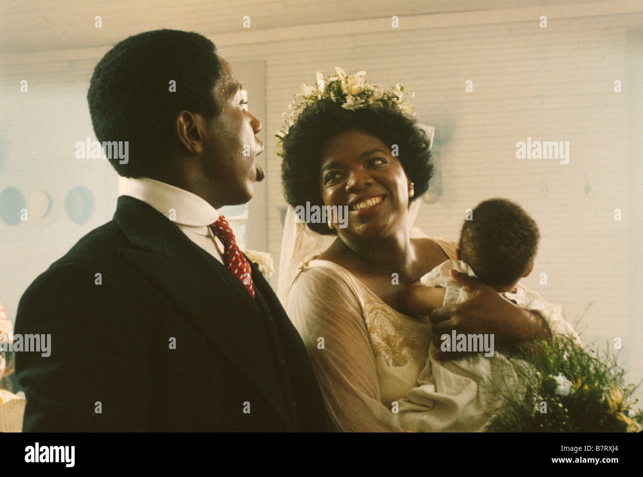 La couleur pourpre Année : 1985 USA Réalisation : Steven Spielberg Willard E. Pugh, Oprah Winfrey Banque D'Images