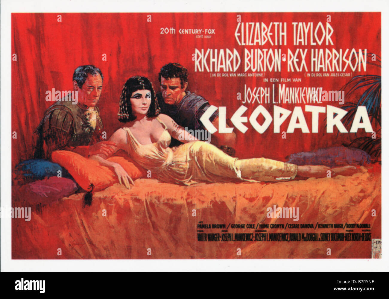 Année : 1963 - Cleopatra UK / USA Réalisateur : Joseph L. Mankiewicz Film poster (UK) Banque D'Images
