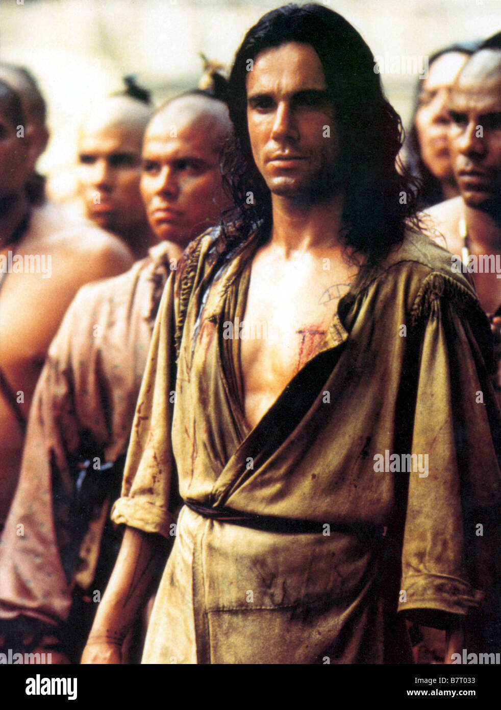 Le Dernier des Mohicans Année : 1992 USA Daniel Day-Lewis Réalisateur : Michael Mann Banque D'Images