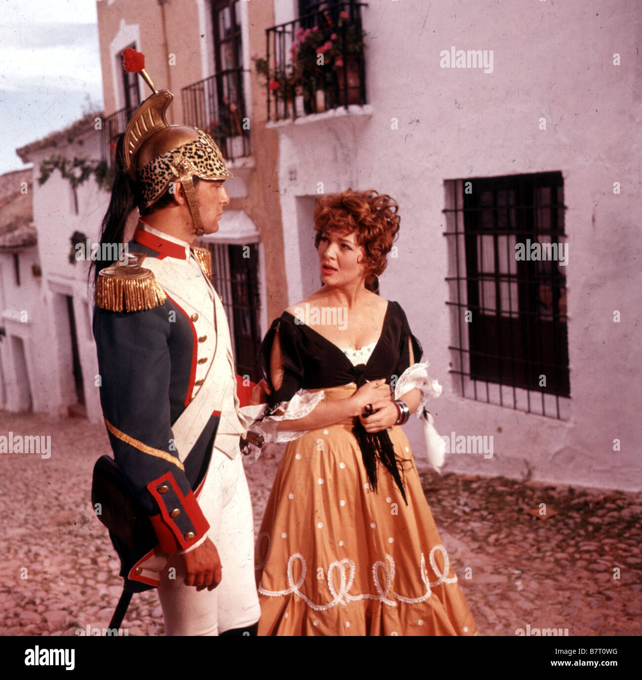 Carmen de Carmen la grenade de Ronda Année : 1959 - Espagne Sara Montiel, Maurice Ronet Réalisateur : Tulio Demicheli Banque D'Images