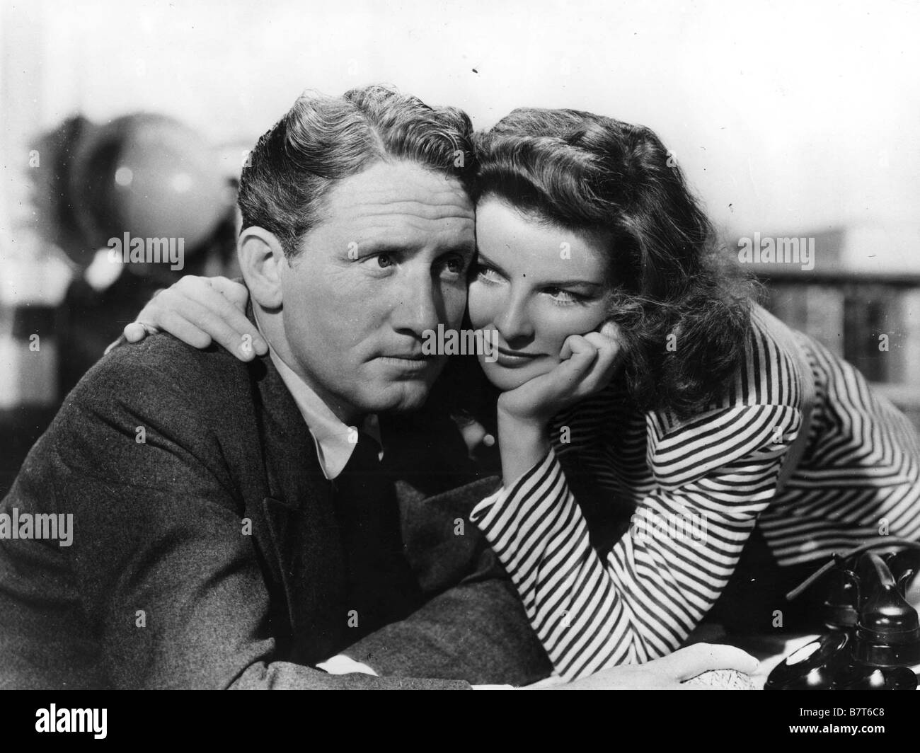 Femme de l'Année Année : 1942 USA Spencer Tracy, Katharine Hepburn Réalisateur : George Stevens Banque D'Images