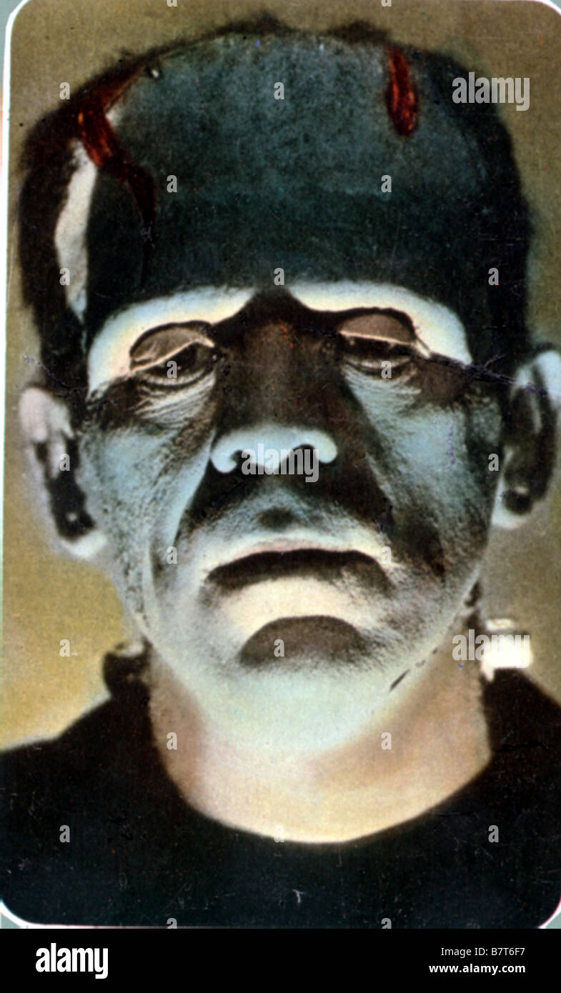 Boris karloff bride frankenstein 1935 Banque de photographies et d ...