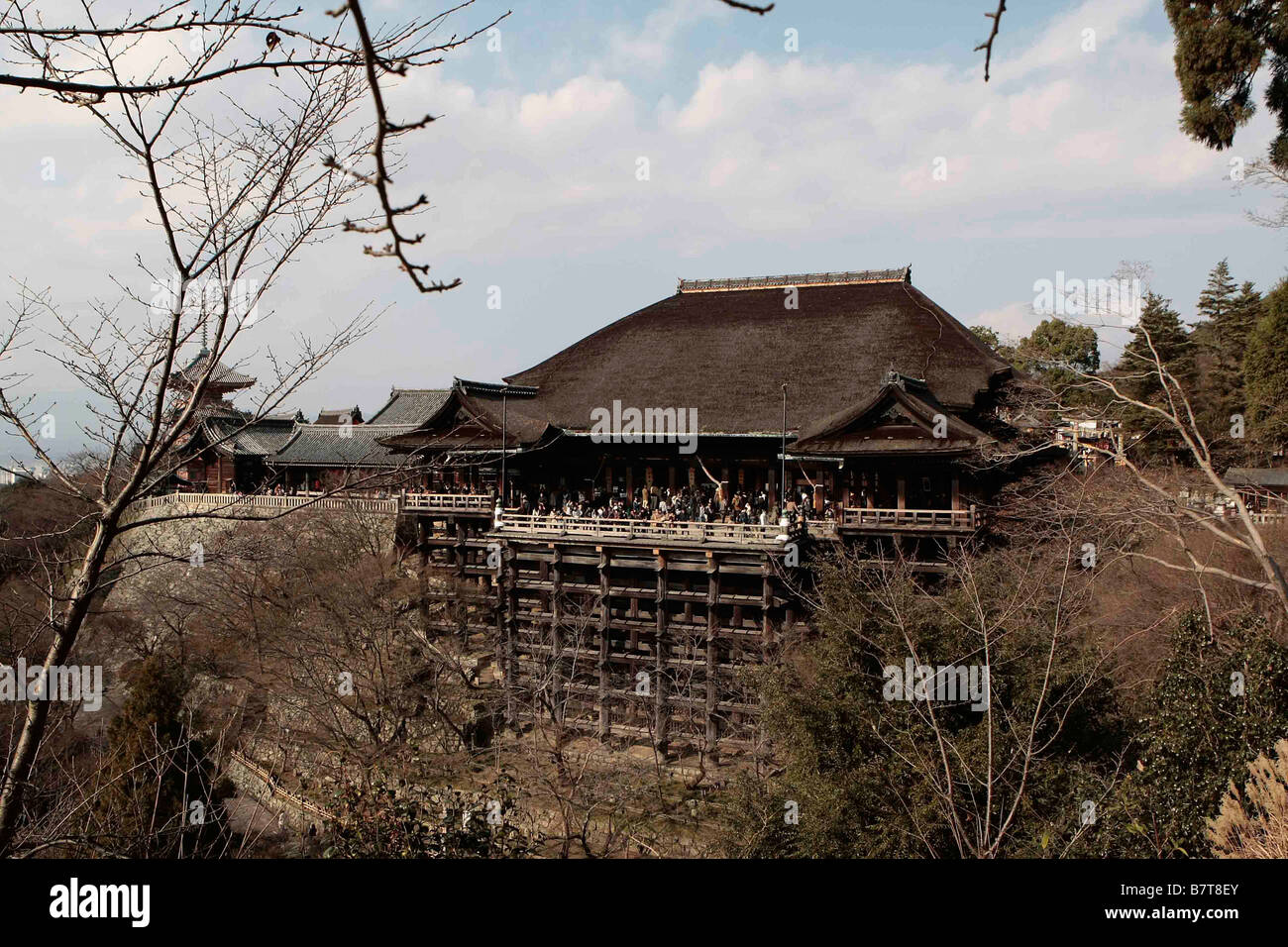 Dera Kiyomizu (temple), Kyoto, Japon Banque D'Images