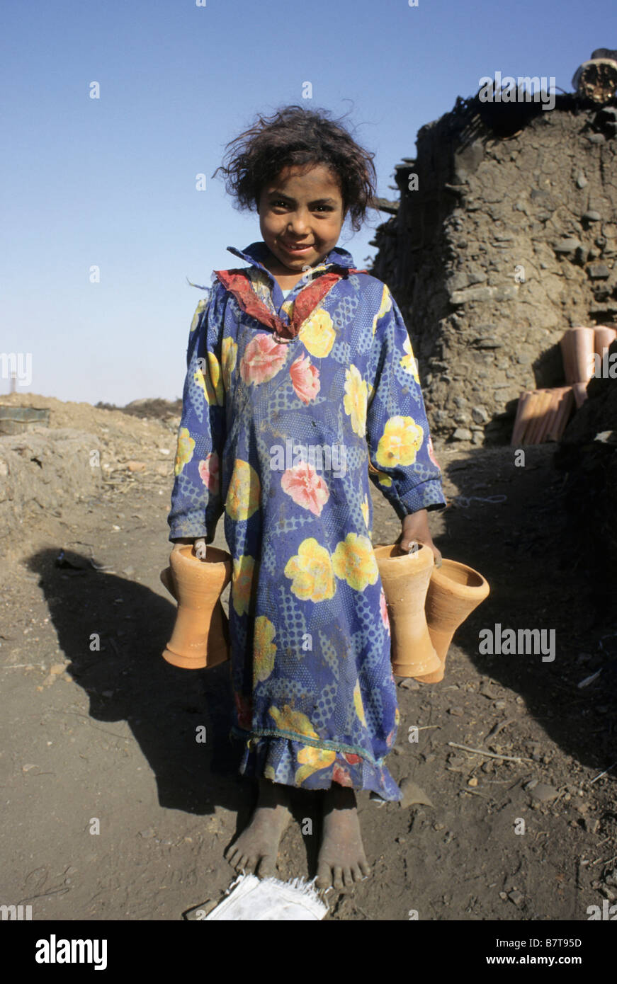 Le travail des enfants Le Caire Egypte Banque D'Images