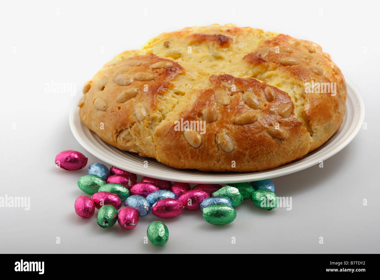 Les vacances de Pâques avec les images traditionnelles de gâteaux photos images photographie vente pour sur alamy horizontal aux États-Unis US haute résolution Banque D'Images