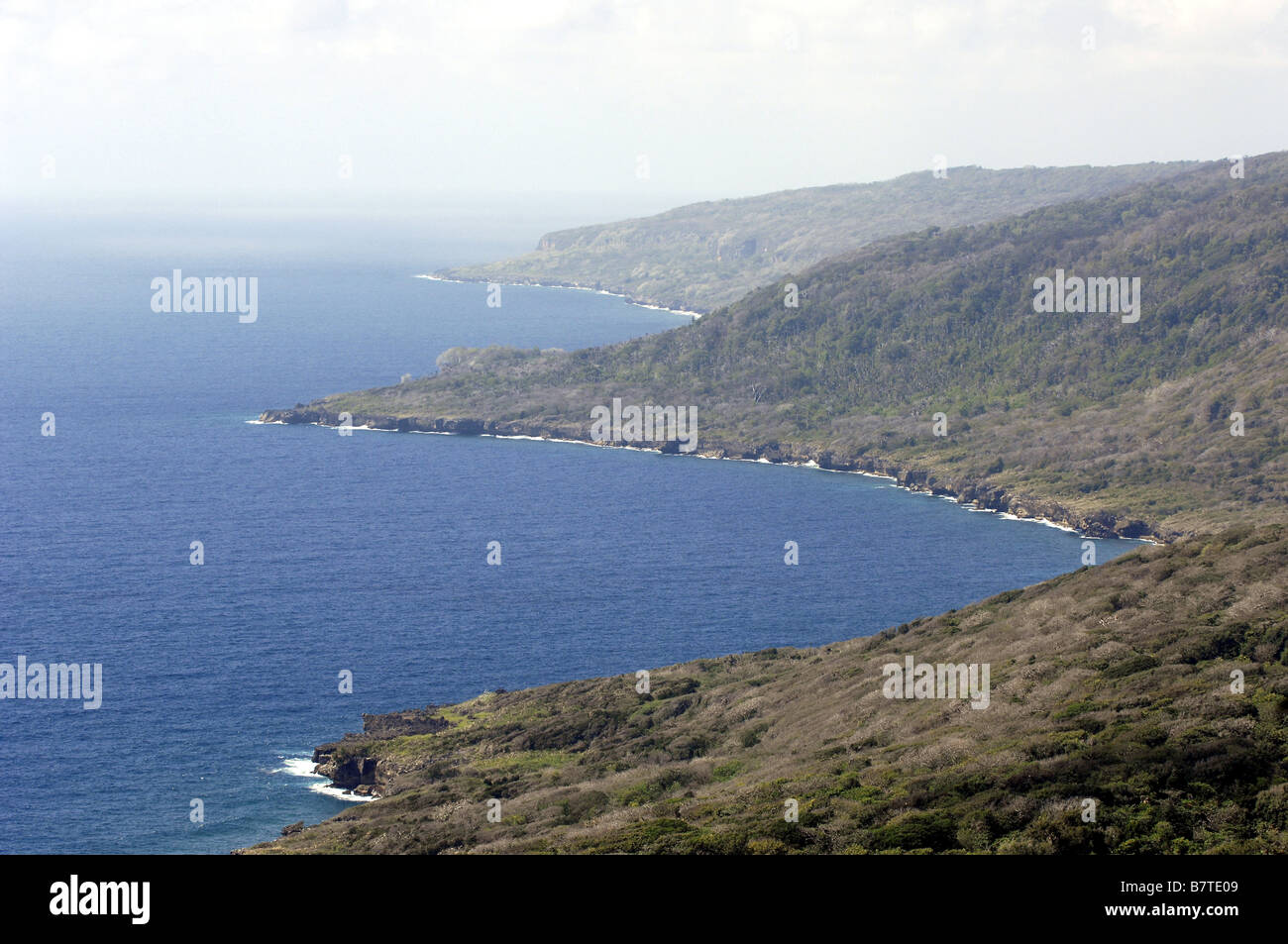 Typique de la côte de l'île Christmas, dans l'ouest de l'Australie. Banque D'Images