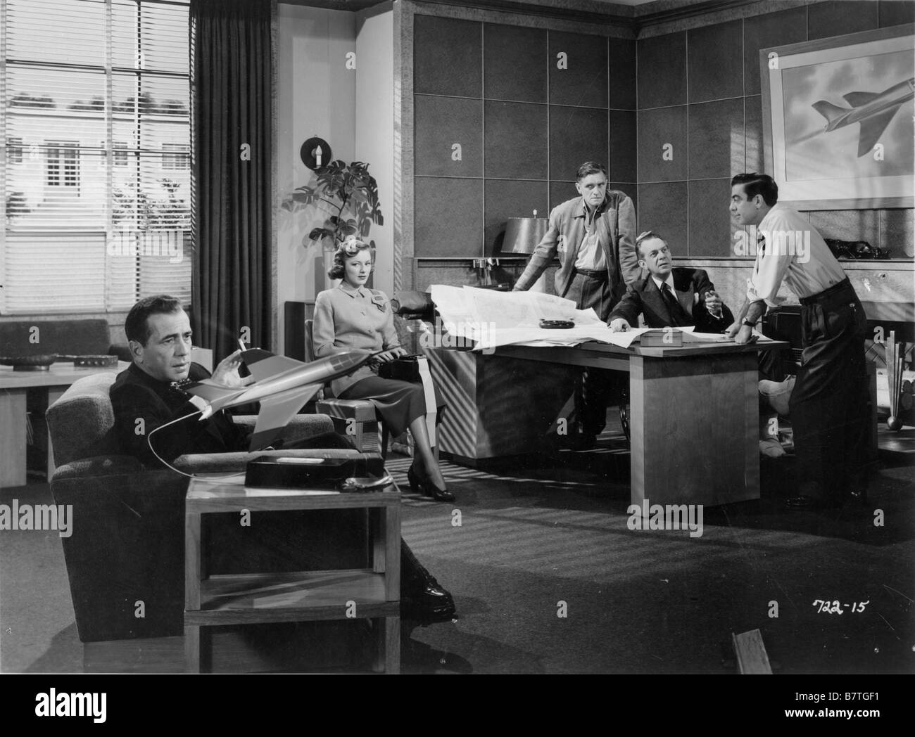 Chain Lightning Année : 1950 USA Réalisateur : Stuart Heisler Humphrey Bogart, Raymond Massey, Eleonor Parker Banque D'Images