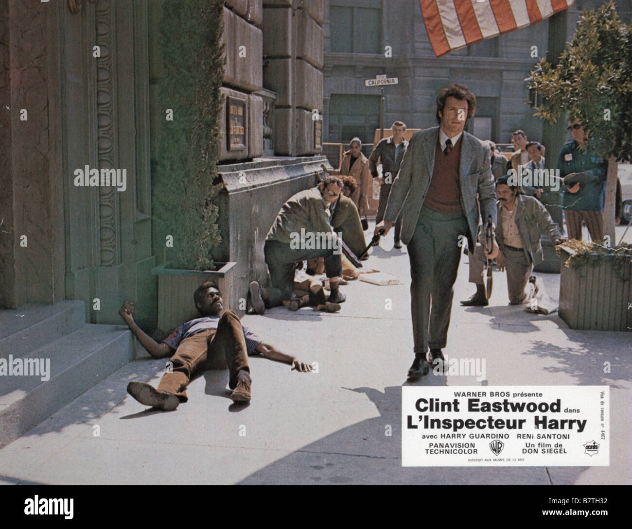 L'inspecteur Harry de Clint Eastwood Année : 1971 Réalisateur : Don Siegel Banque D'Images