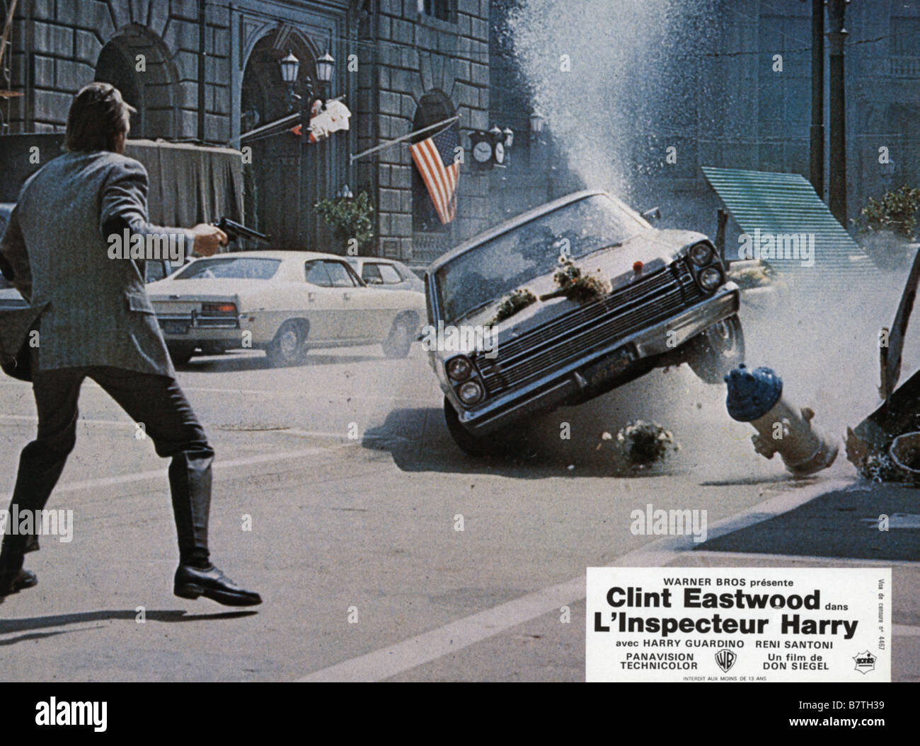 L'inspecteur Harry de Clint Eastwood Année : 1971 Réalisateur : Don Siegel Banque D'Images