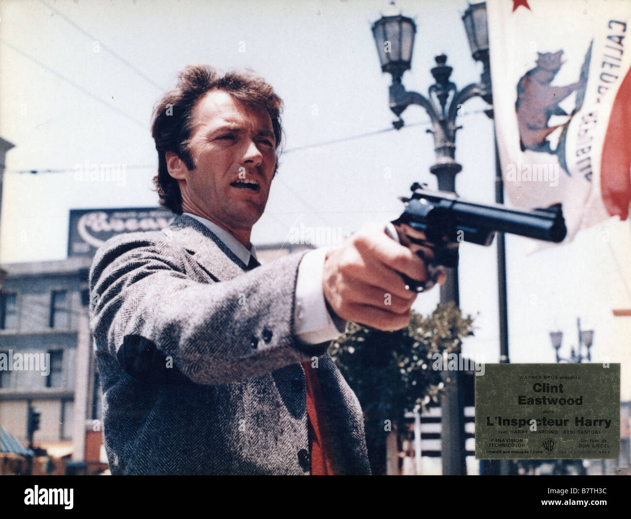 L'inspecteur Harry de Clint Eastwood Année : 1971 Réalisateur : Don Siegel Banque D'Images