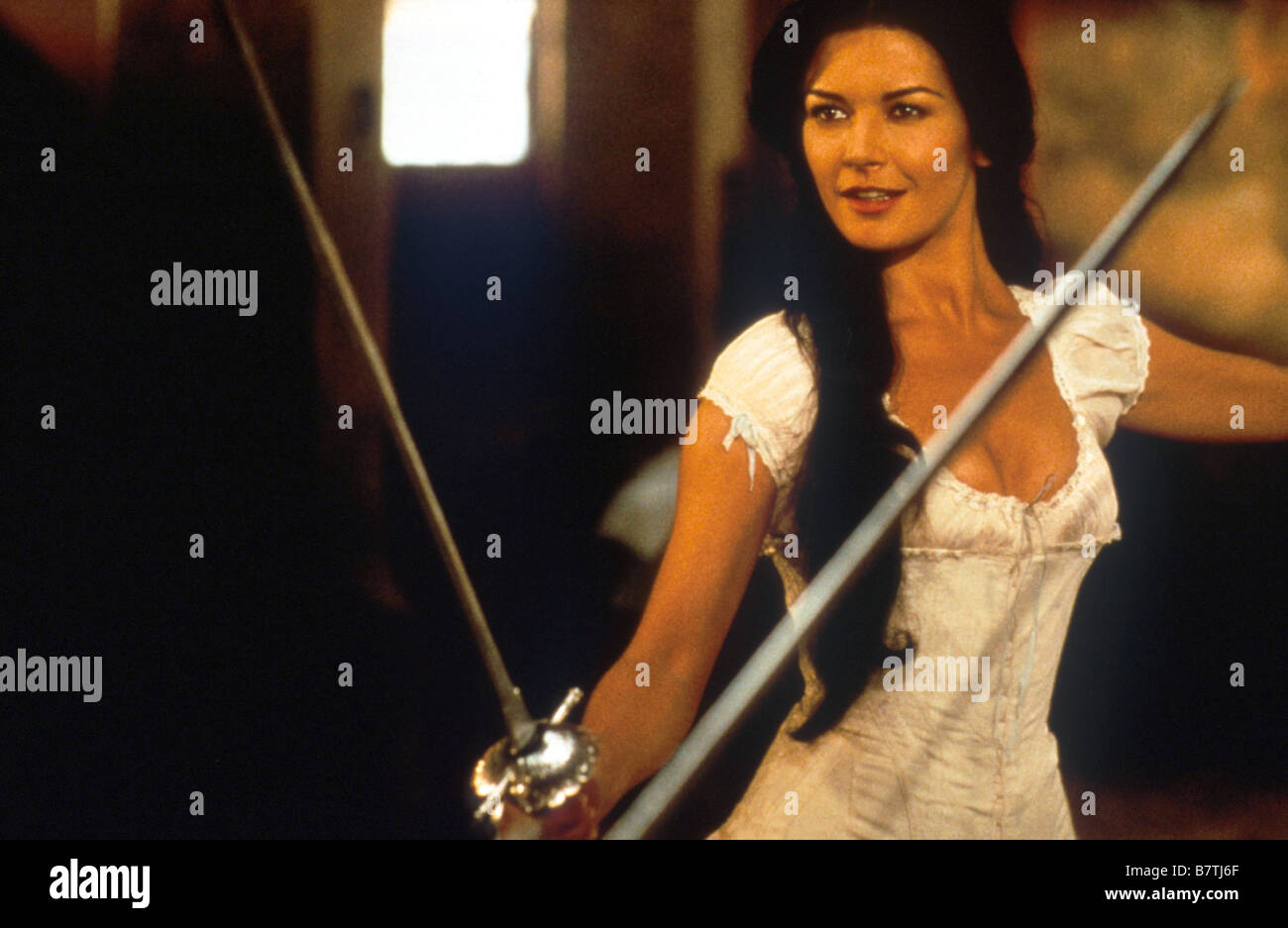 Le masque de Zorro Année : 1998 USA Catherine Zeta-Jones Directeur : Martin Campbell Banque D'Images