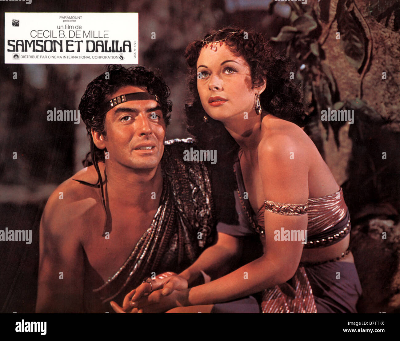 samson et dalila samson et delilah annee 1949 usa hedy lamarr victor mature realisateur cecil b demille photo stock alamy