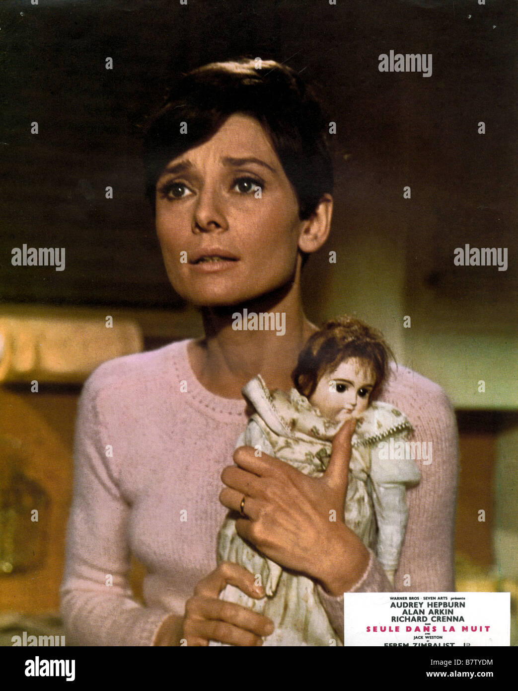 Seule dans la nuit attendre jusqu'à ce que Dark Année : 1967 USA Audrey Hepburn Réalisateur : Terence Young Banque D'Images