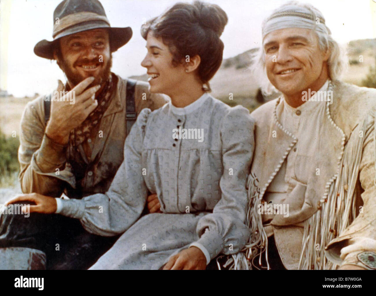 Film Avec Marlon Brando Et Jack Nicholson Le Missouri Breaks Année : 1976 USA Marlon Brando, Jack Nicholson  Réalisateur : Arthur Penn Photo Stock - Alamy