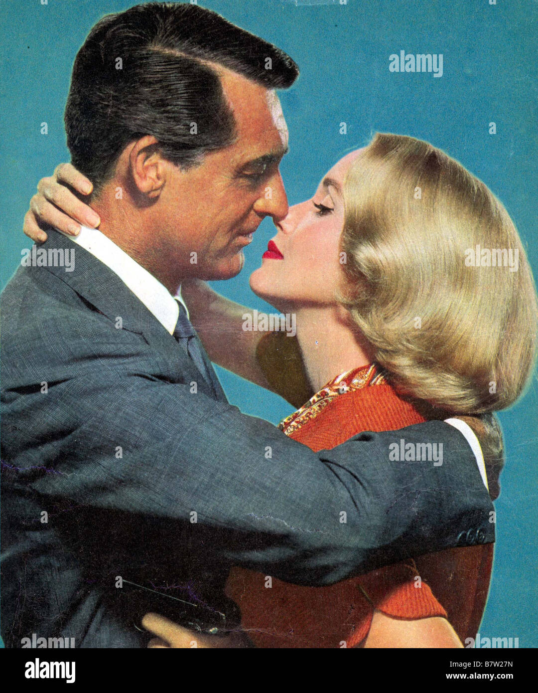 North by Northwest Oui r : 1959 USA Cary Grant, Eva Marie Saint Réalisateur : Alfred Hitchcock Banque D'Images