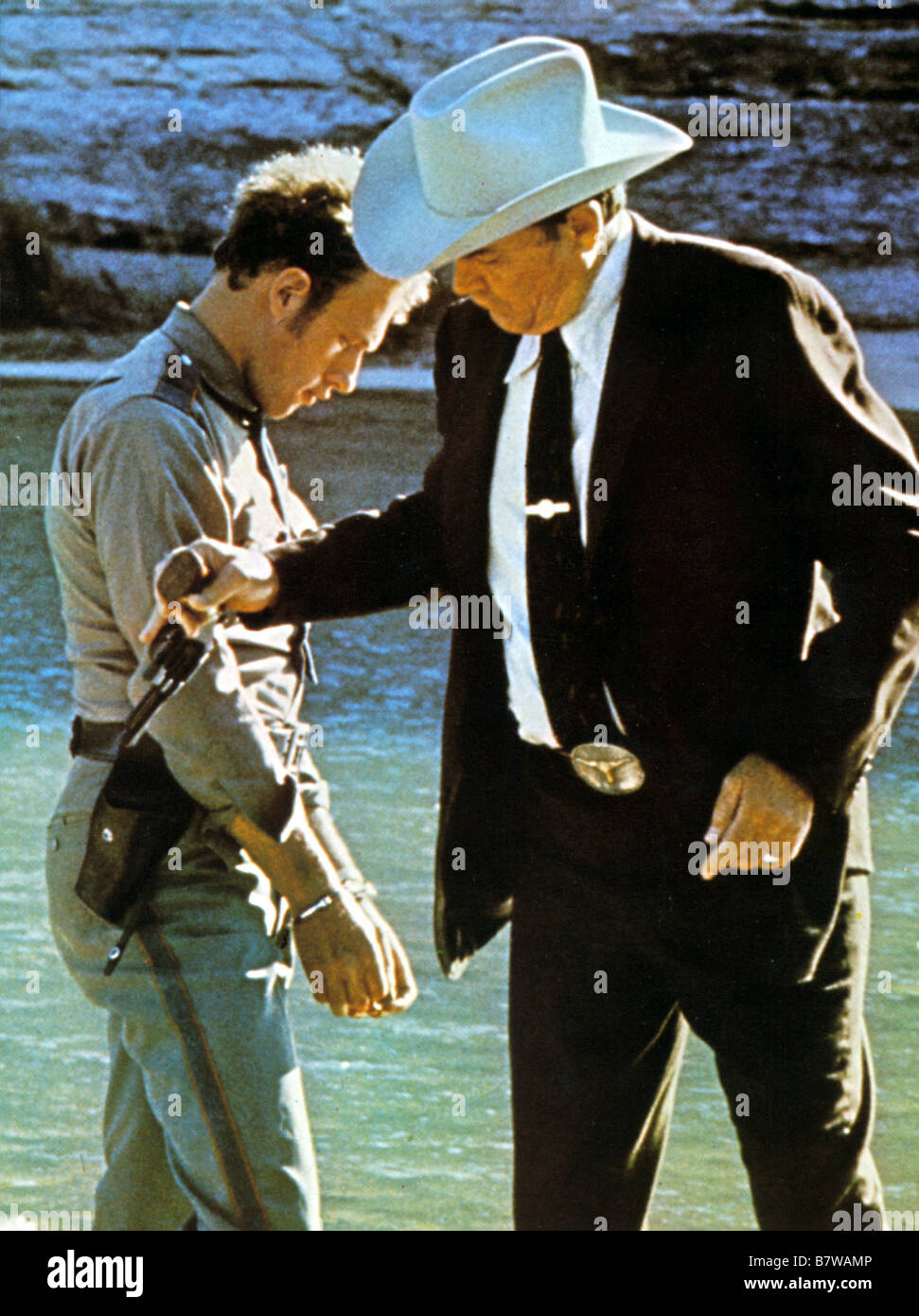 Le Sugarland Express Année : 1974 USA Michael Sacks, Ben Johnson Réalisateur : Steven Spielberg Banque D'Images