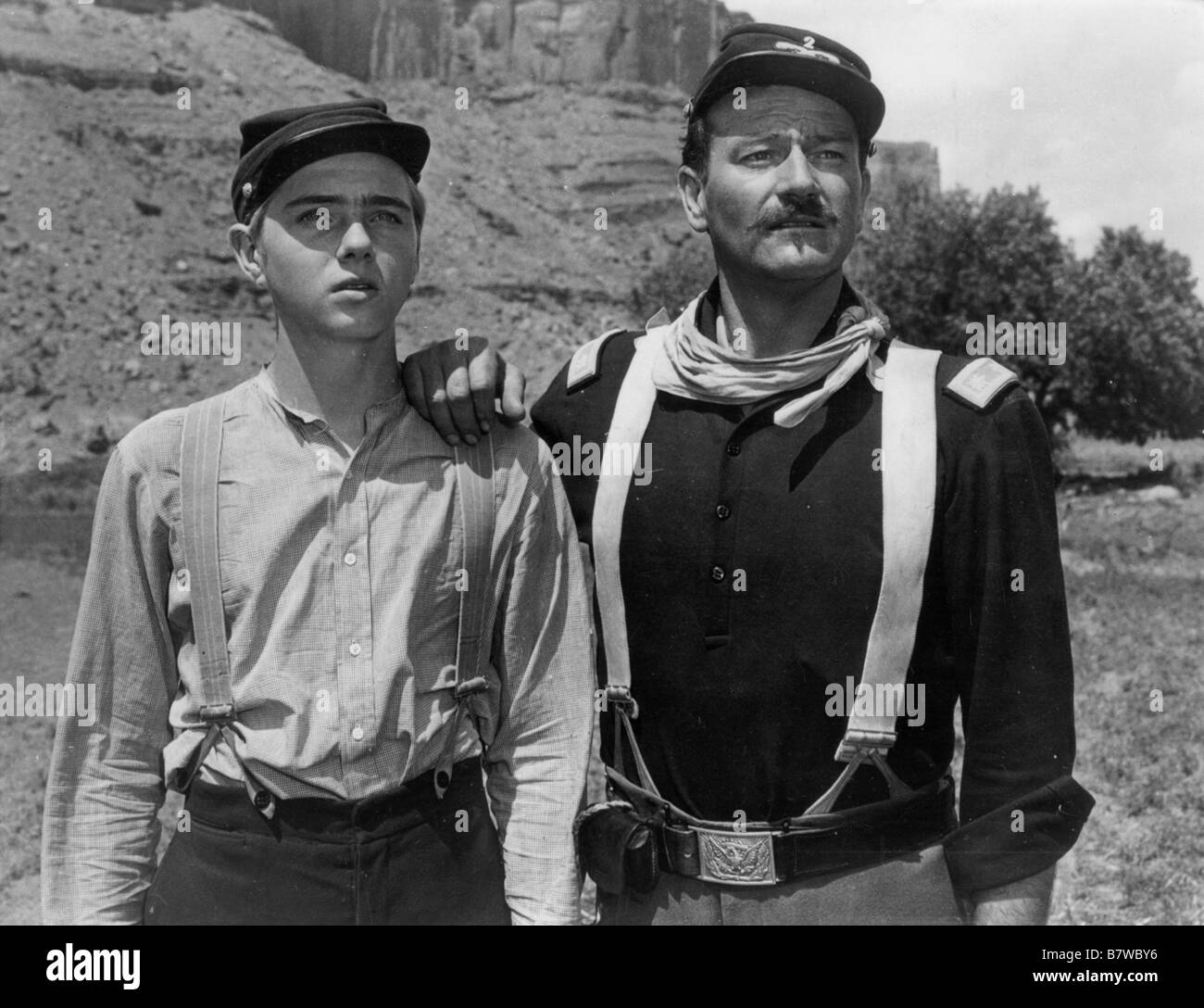 Rio Grande Année : 1950 USA John Wayne, Ben Johnson Réalisateur : John Ford  Photo Stock - Alamy