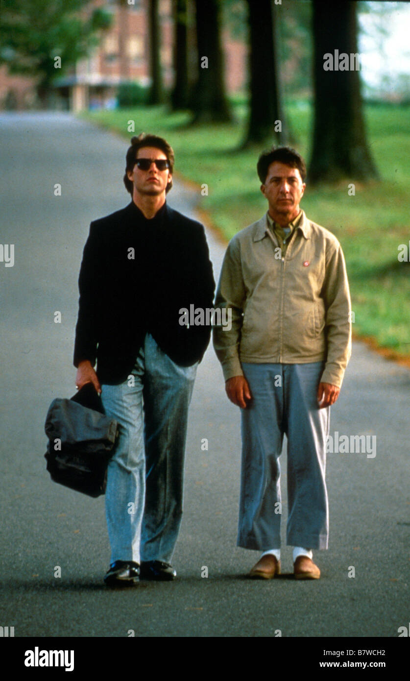 Rain Man Année : 1988 USA Dustin Hoffman, Tom Cruise Réalisateur : Barry Levinson Banque D'Images