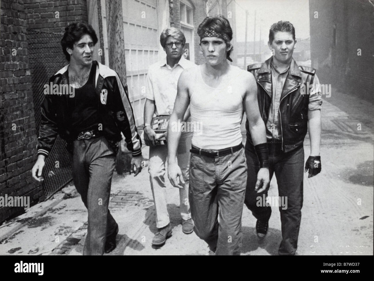 Rumble Fish Année : 1983 USA Nicolas Cage, Matt Dillon, Chris Penn Réalisateur : Francis Ford Coppola Banque D'Images