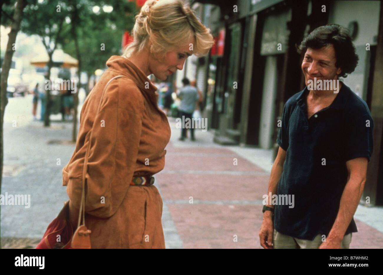 Dustin Hoffman Jessica Lange réalisé par Sydney Pollack Photo Stock - Alamy